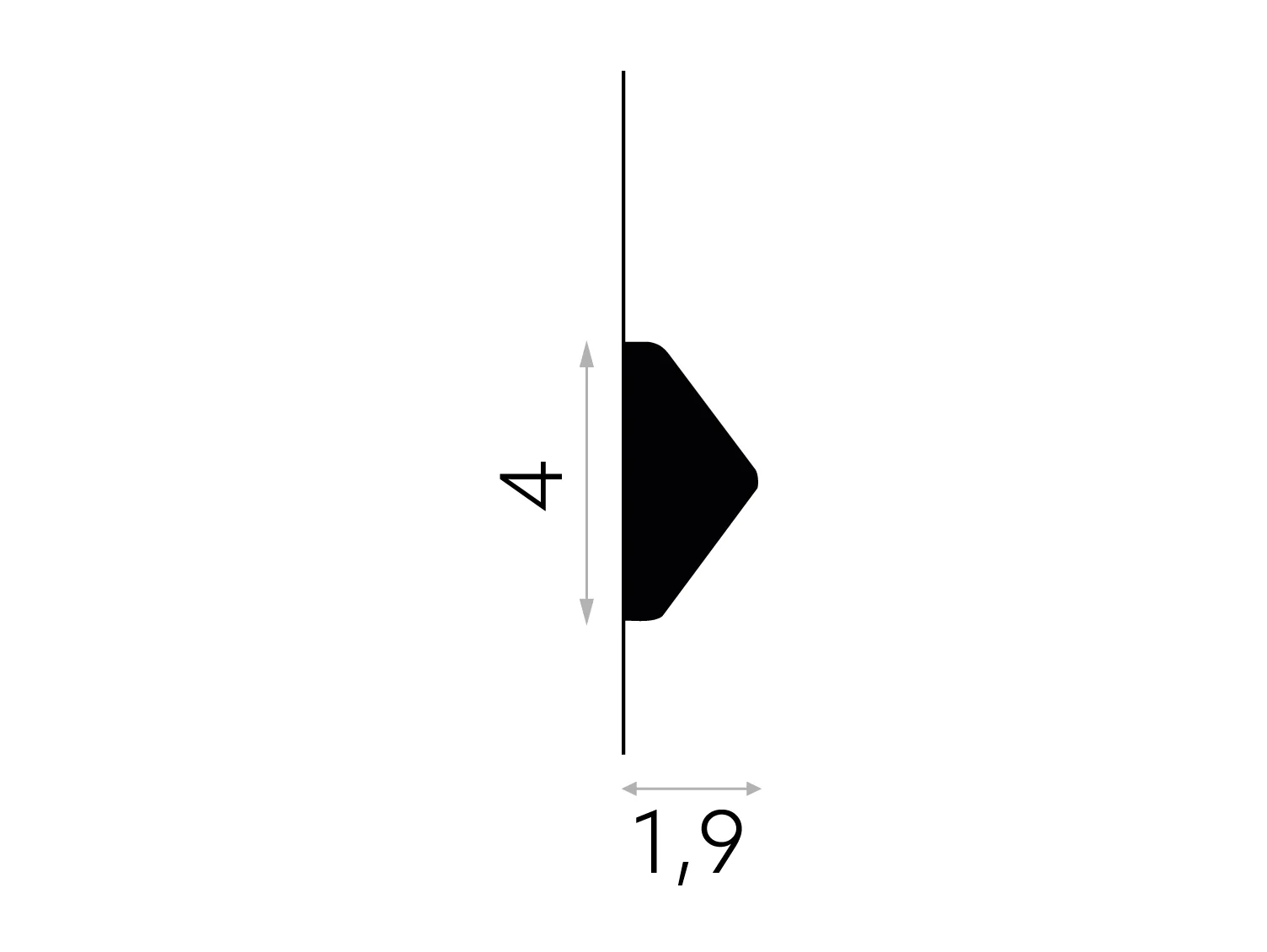Wandlijst QL.023