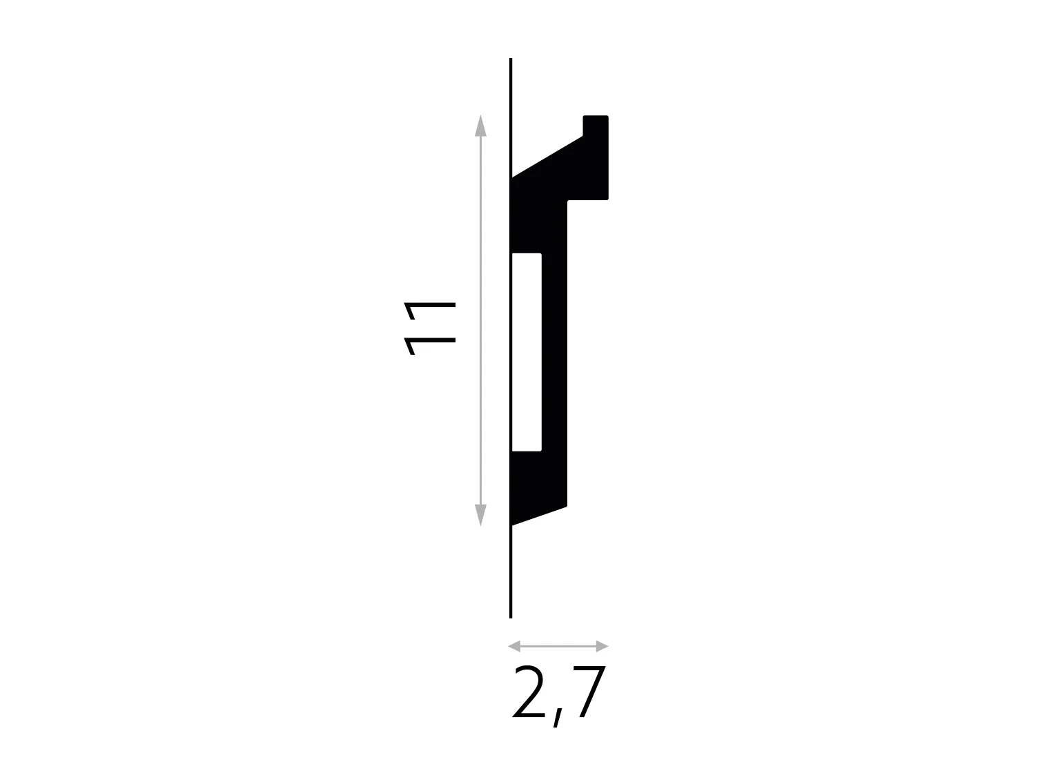 Wandlijst MD.025