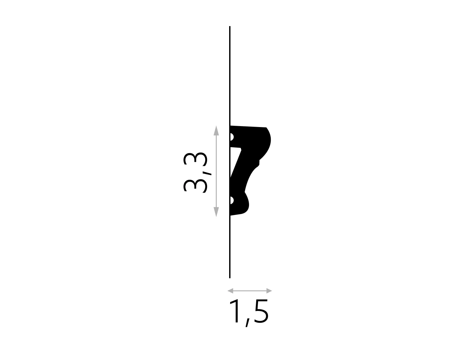 Wandlijst MD.318