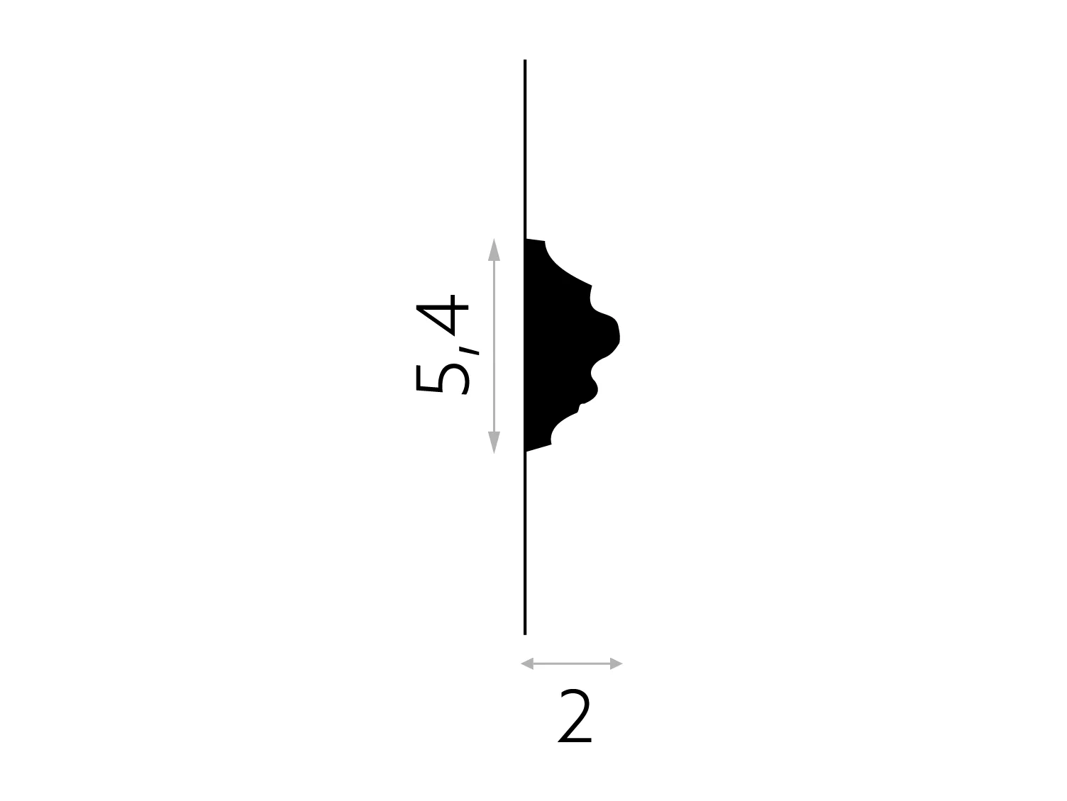 Wandlijst MDC.258