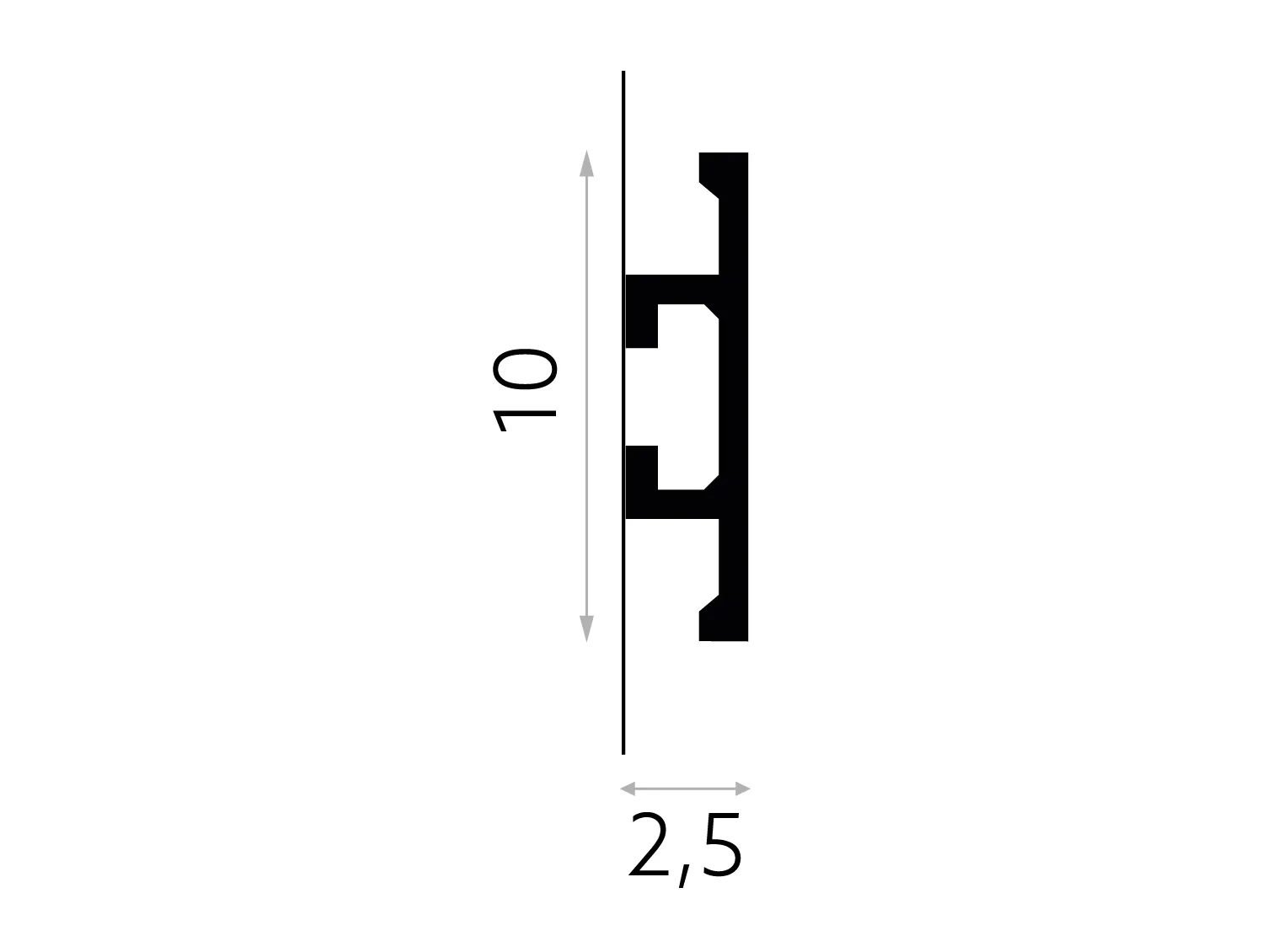 Wandlijst QL.017