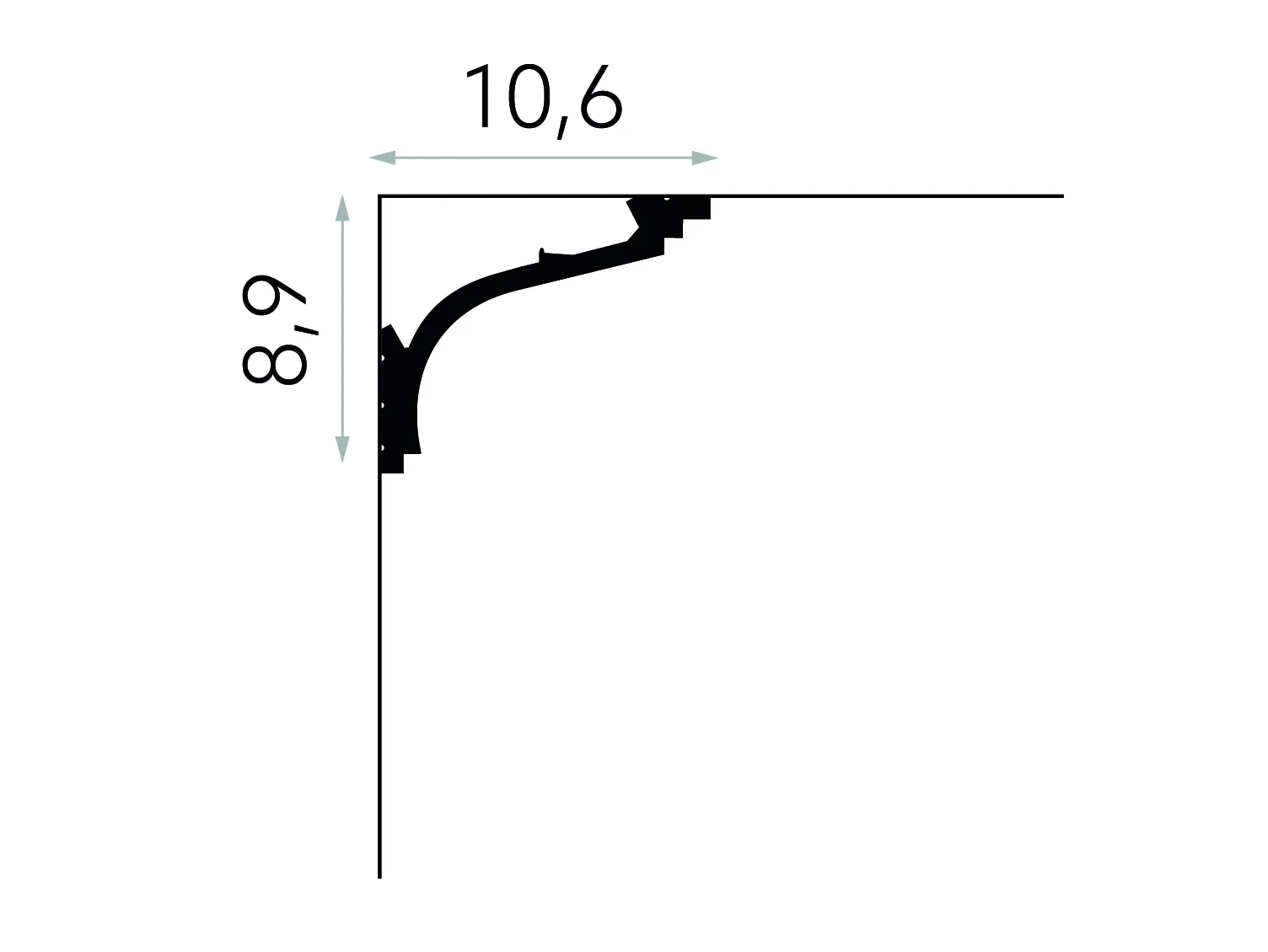 Plafondlijst MD.110