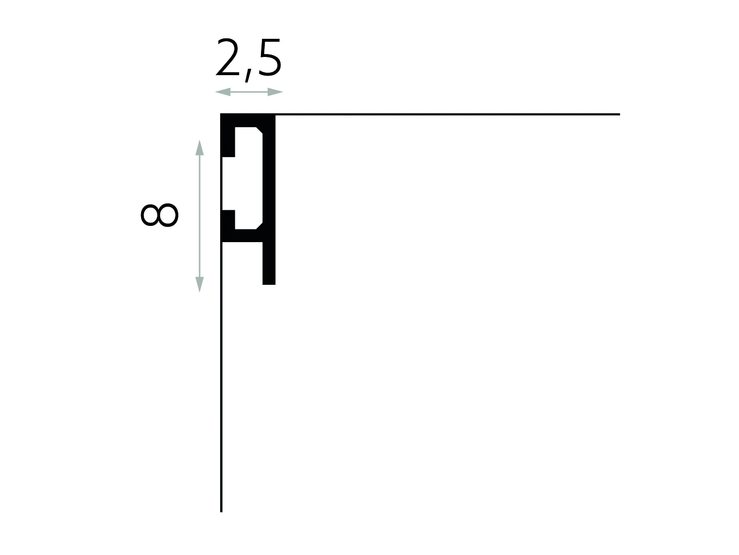 Plafondlijst QL.019