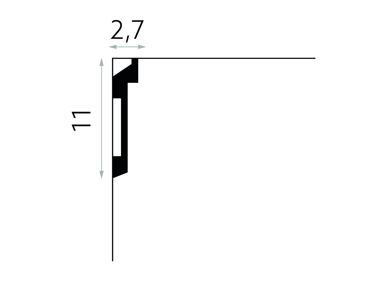 Plafondlijst MD.025