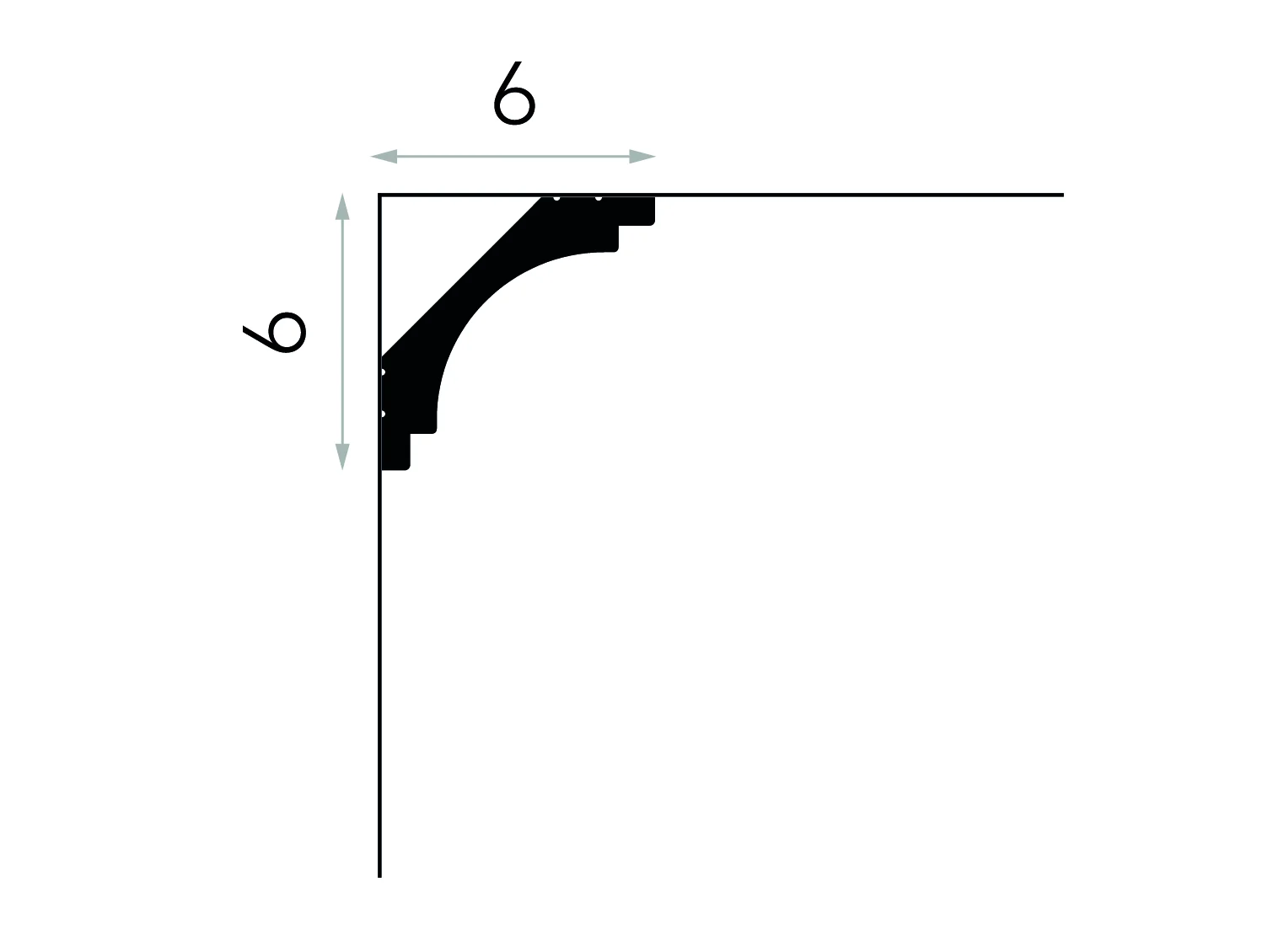 Plafondlijst MD.145