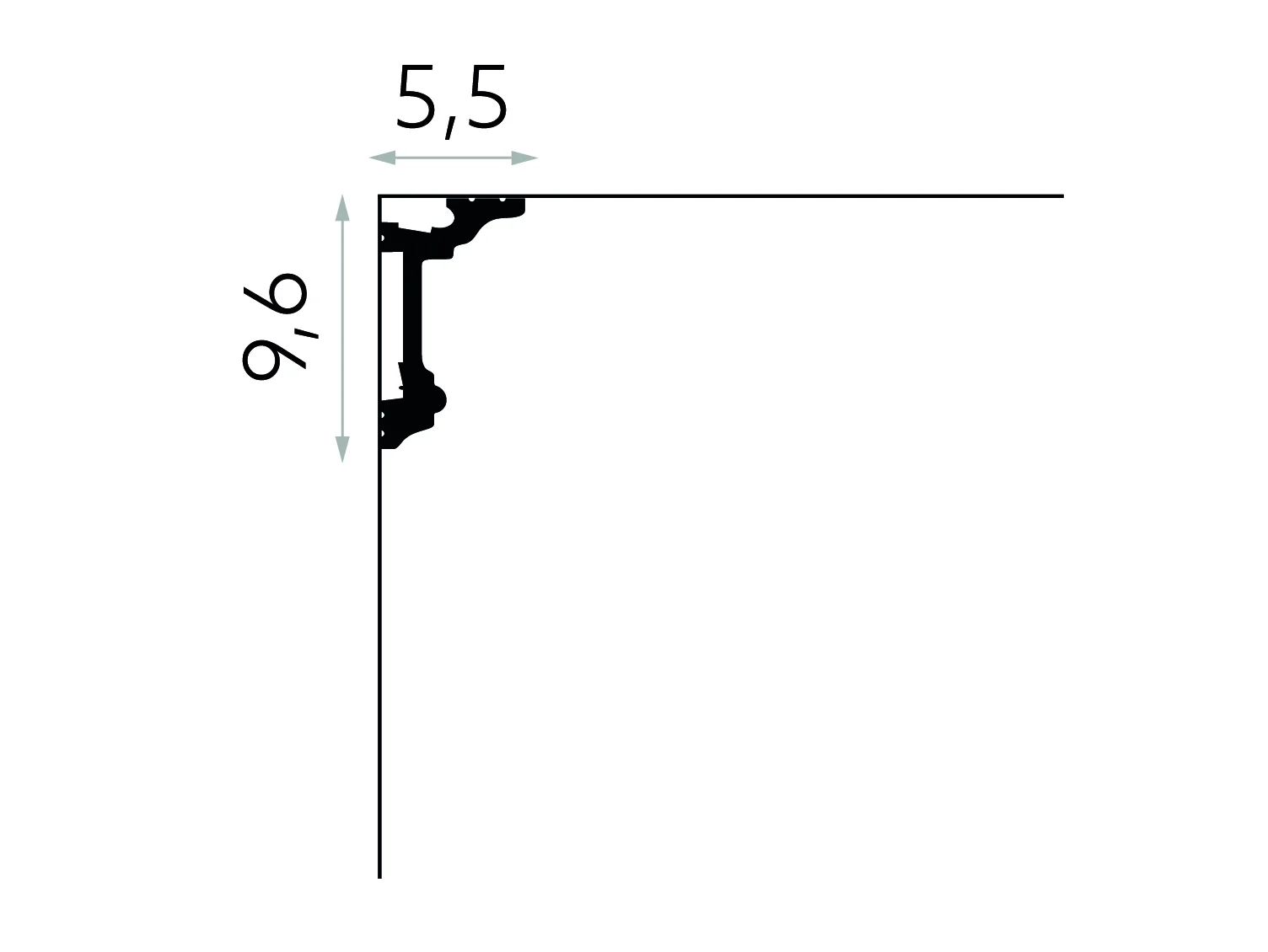Plafondlijst MD.137