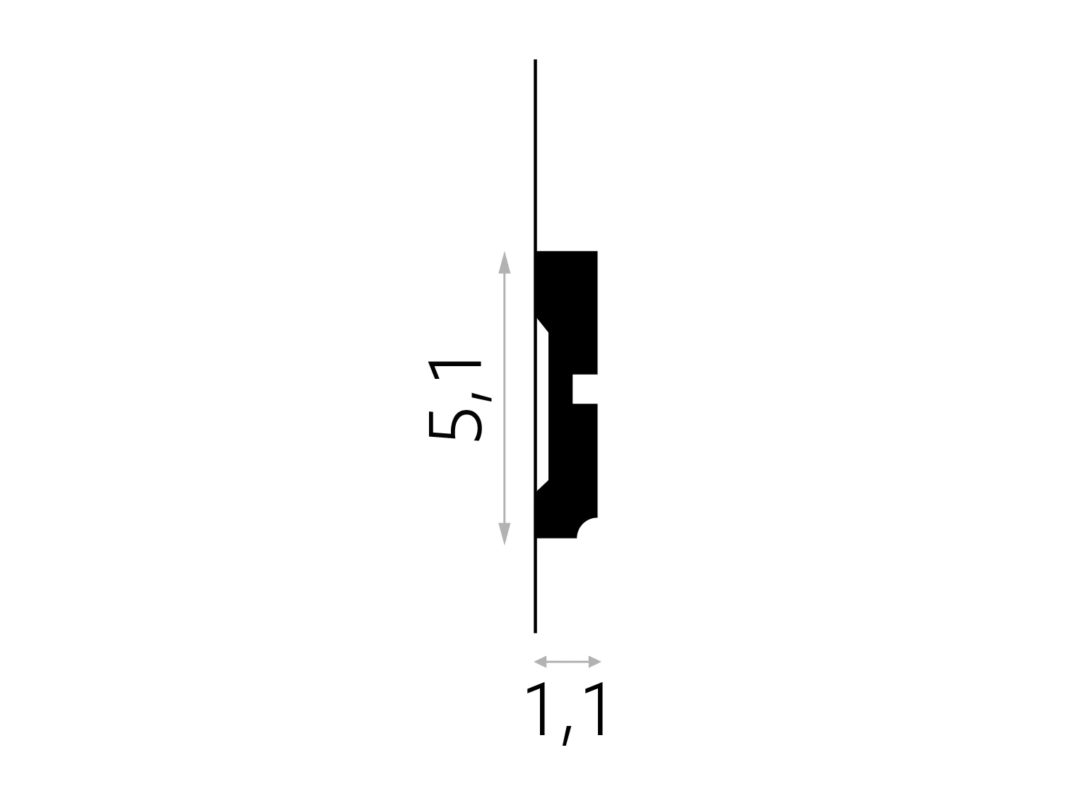 Wandlijst MDD.414