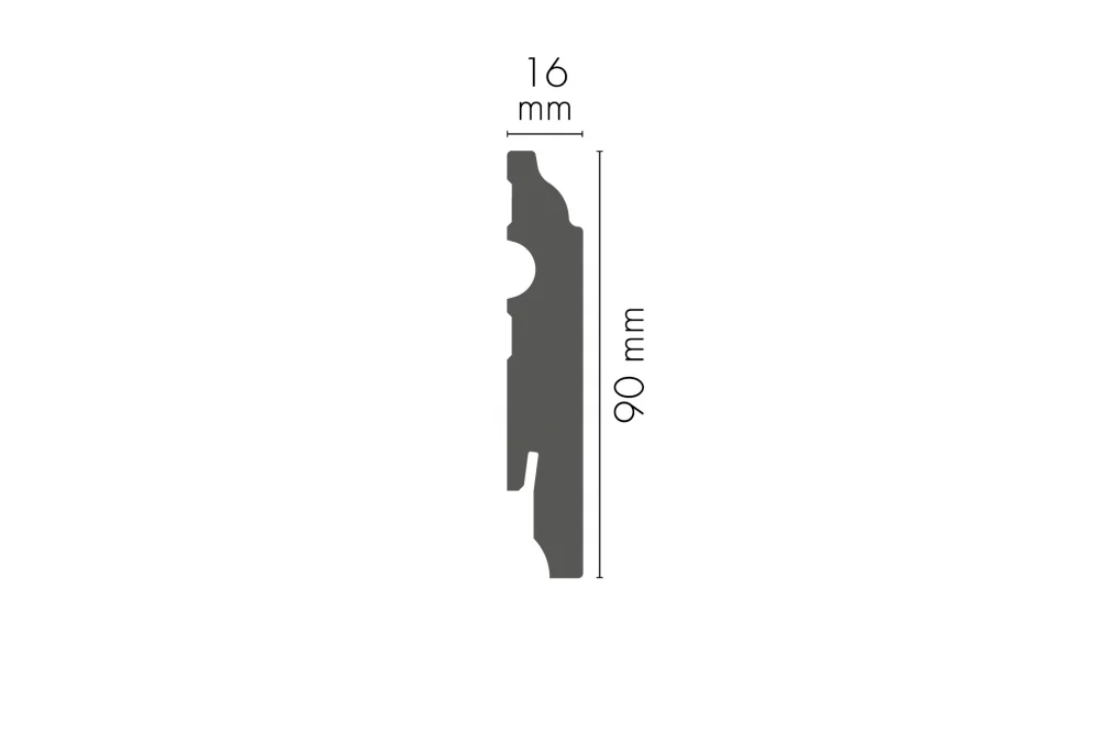 Plint Bohema BH.090w