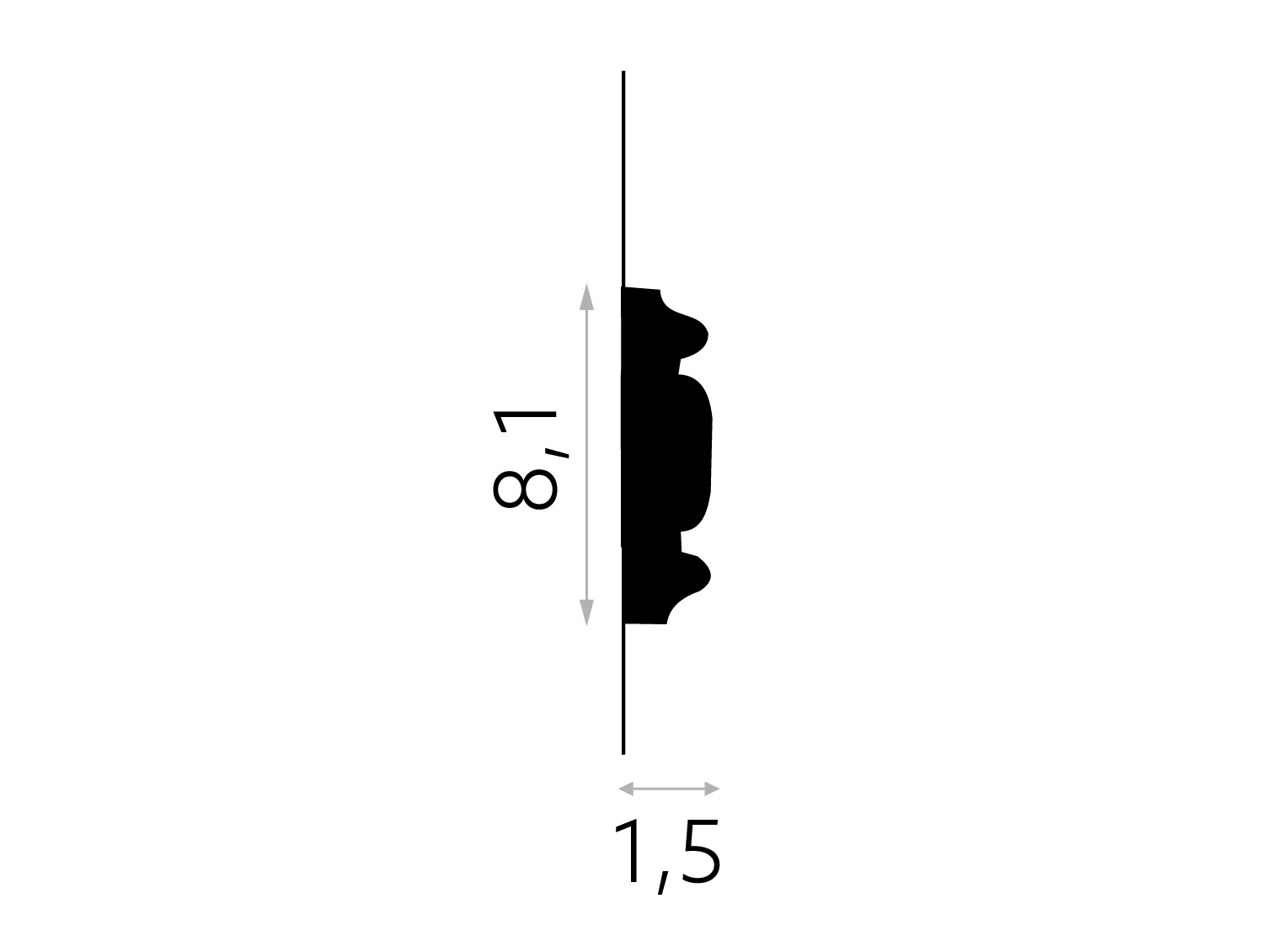 Wandlijst MDC.250