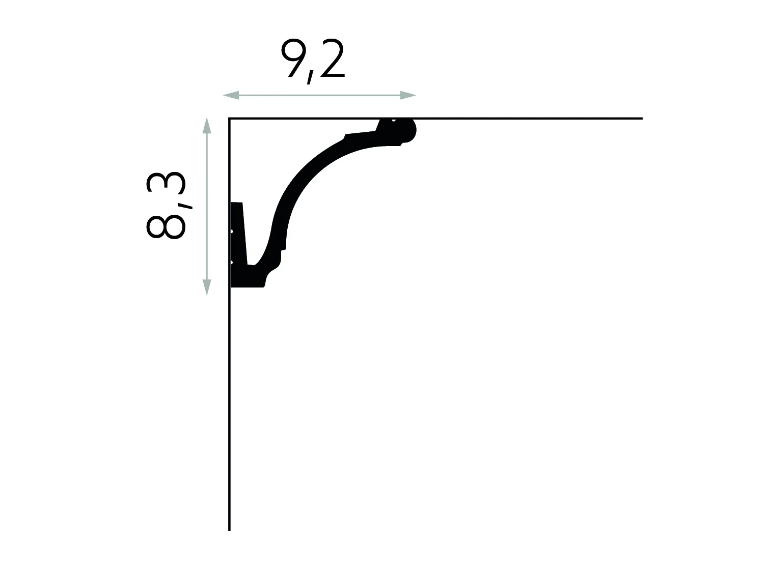 Plafondlijst MD.161