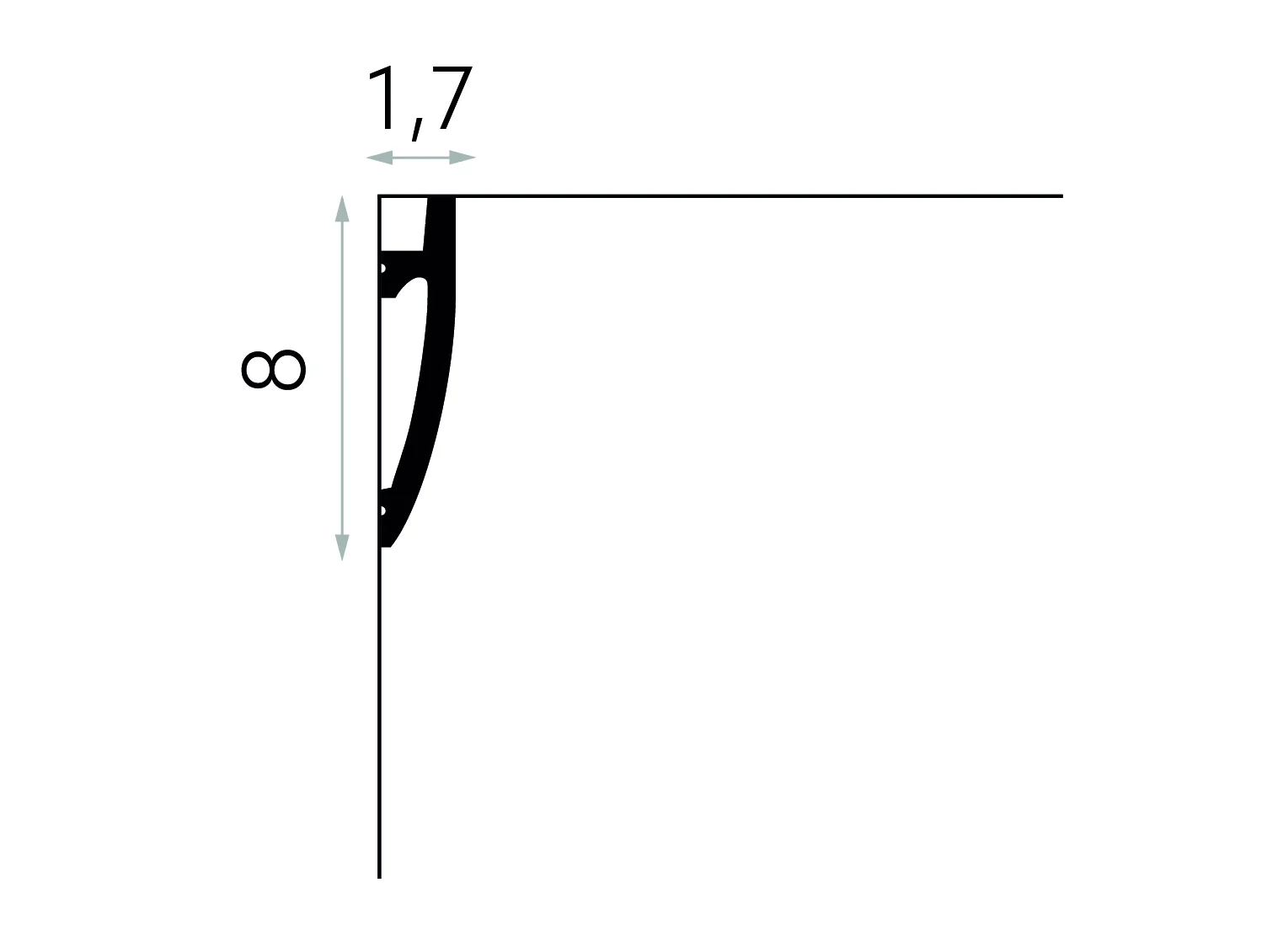 Plafondlijst MD.030