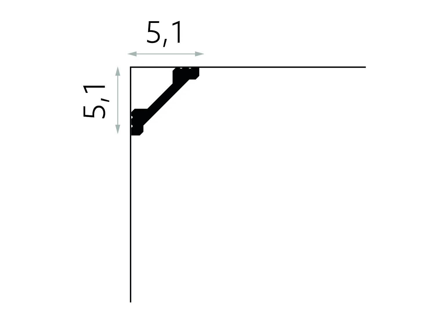 Plafondlijst MD.368