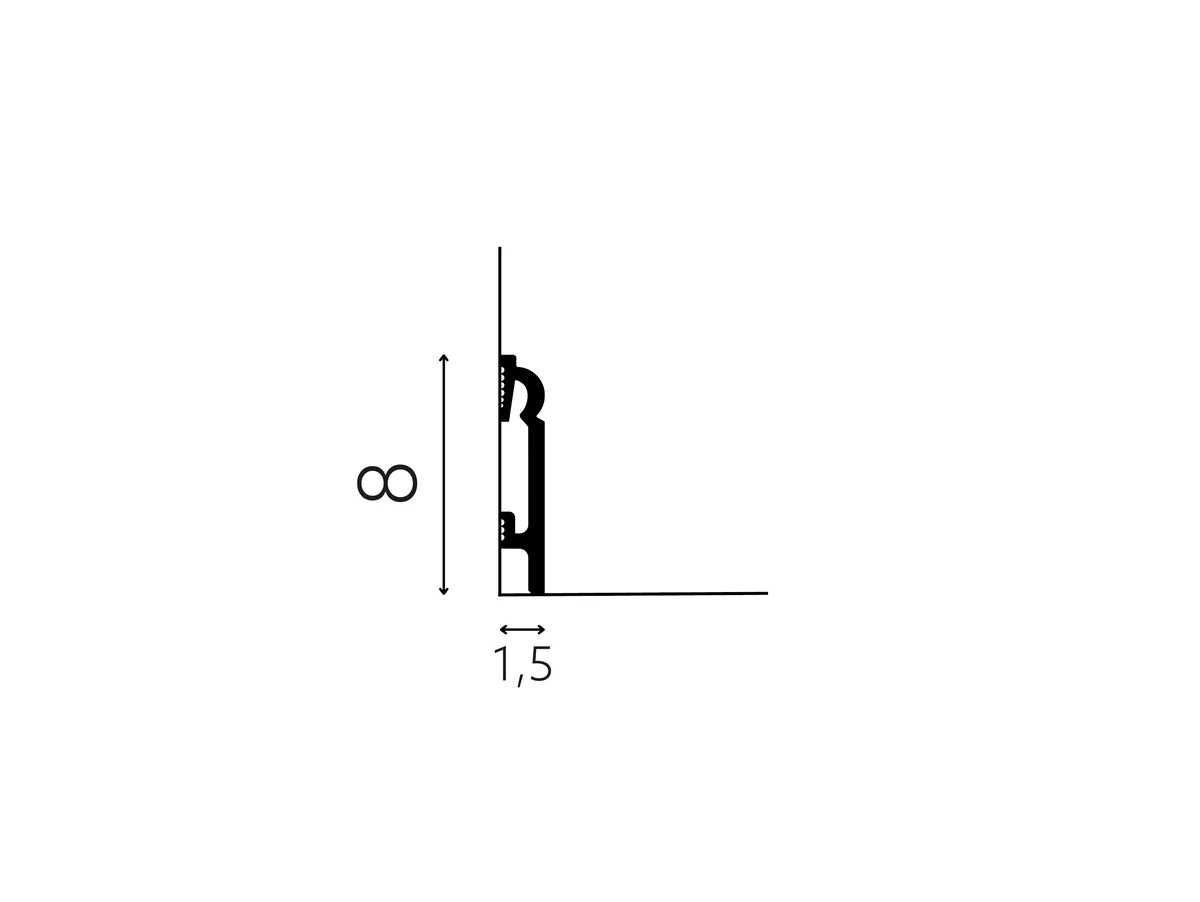 Plint Durofit PF.082w