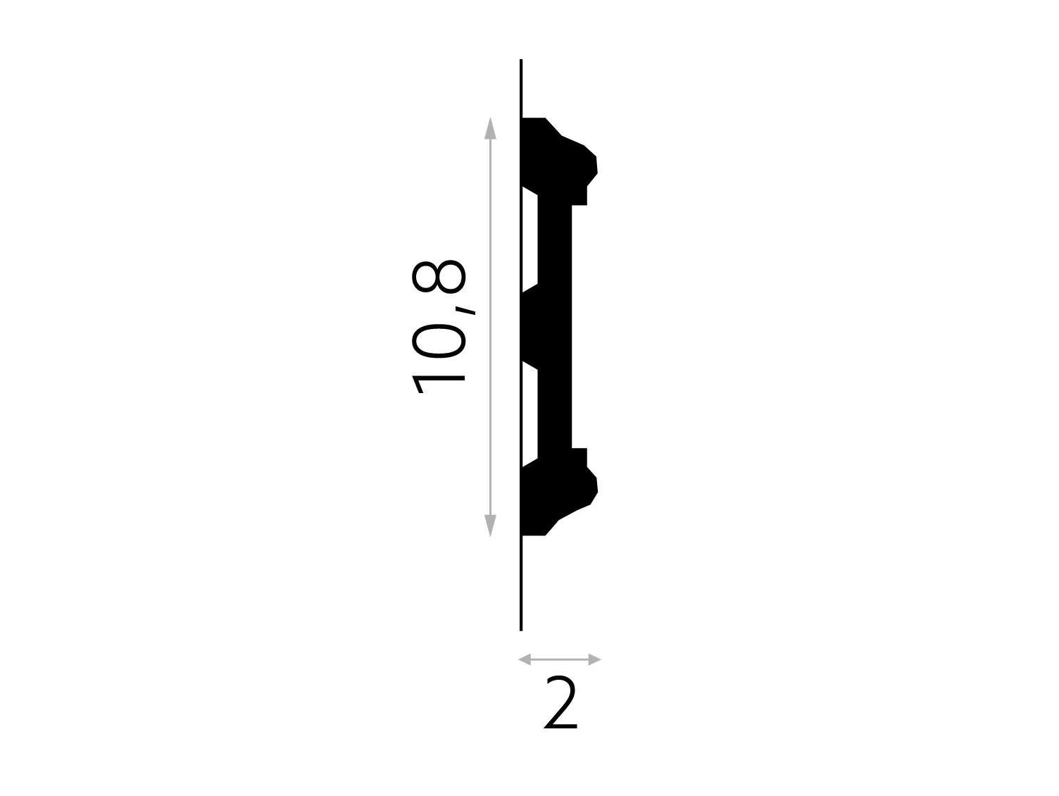 Wandlijst MDD.410