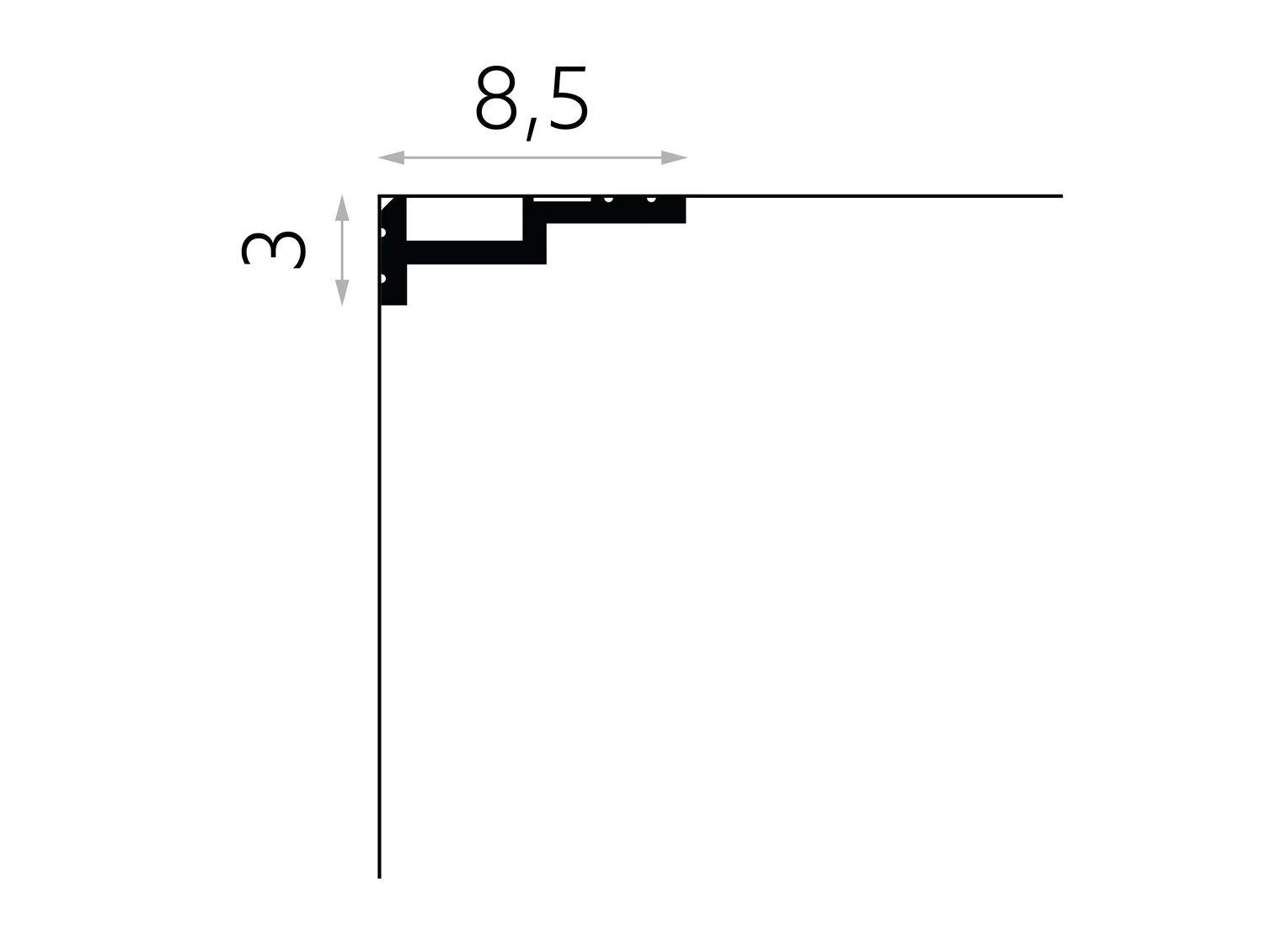 Plafondlijst QL.024