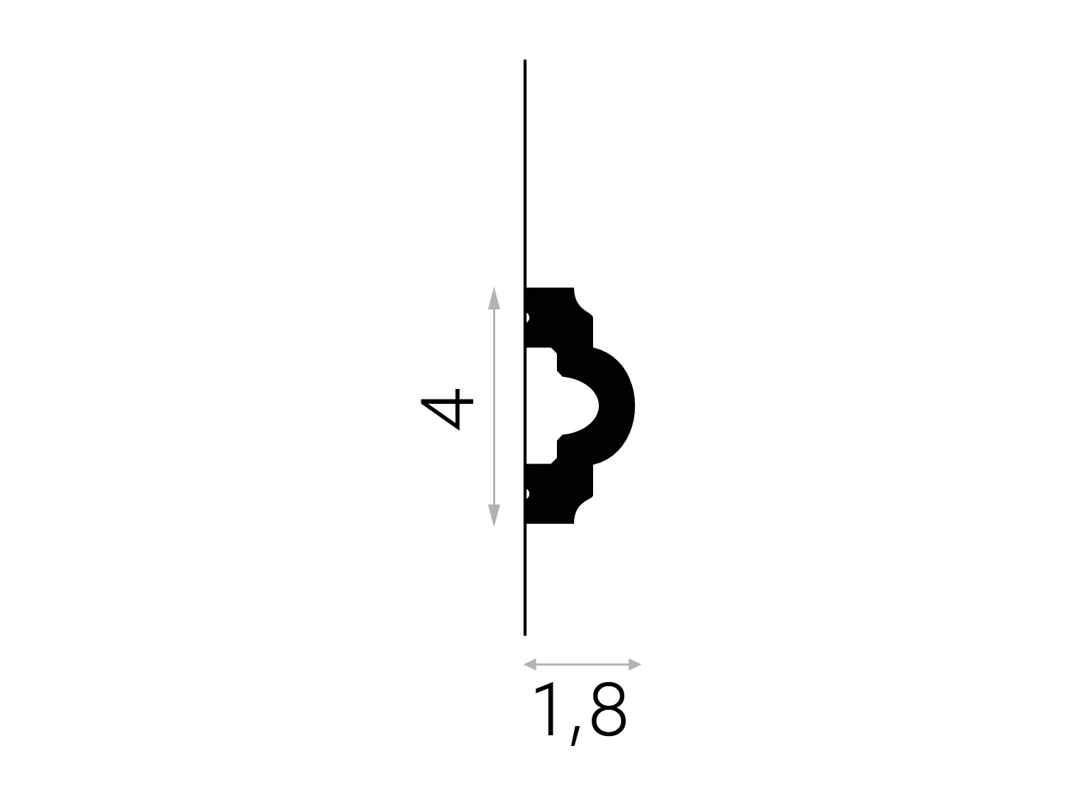 Wandlijst MD.002