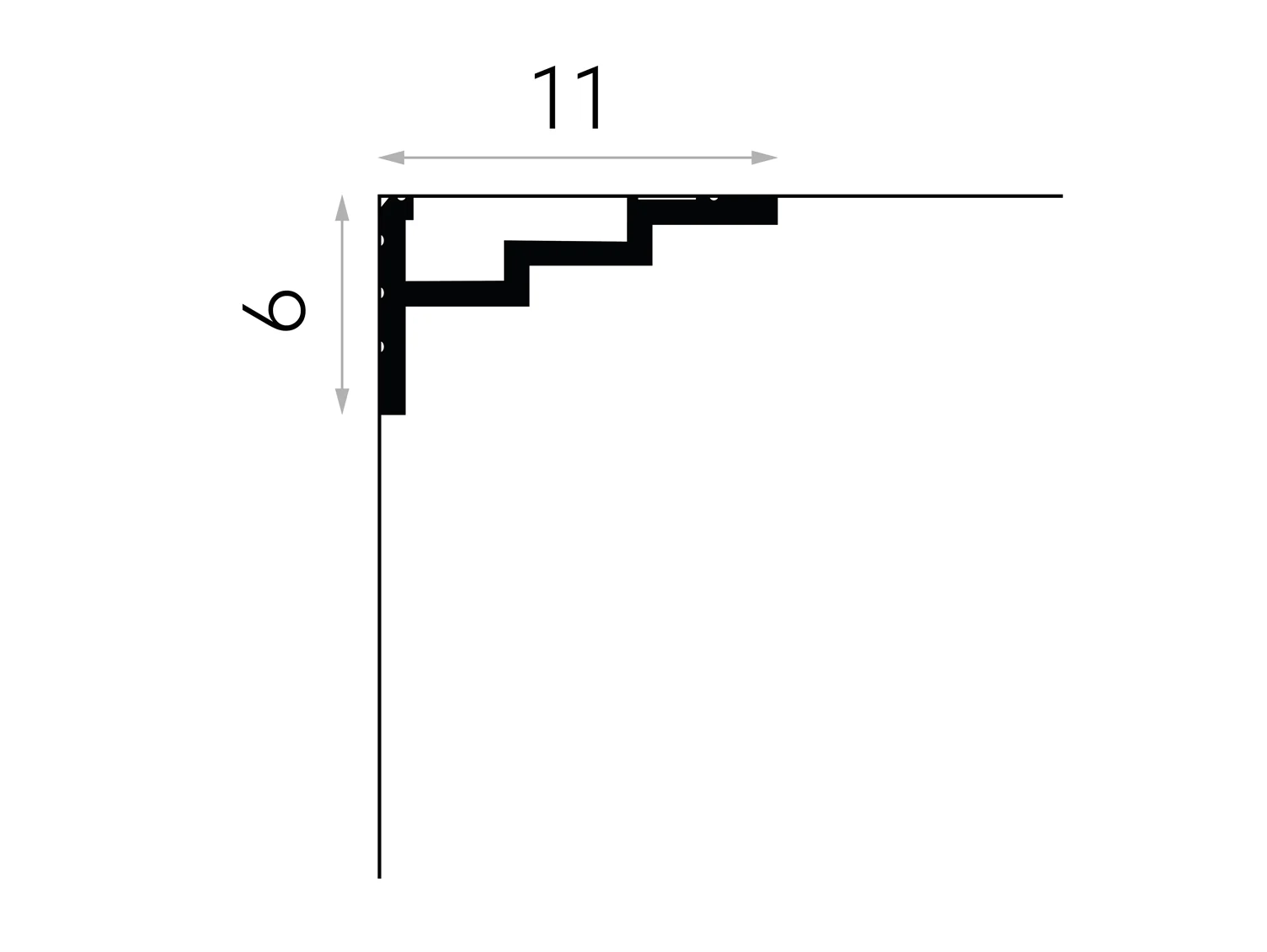 Plafondlijst QL.025