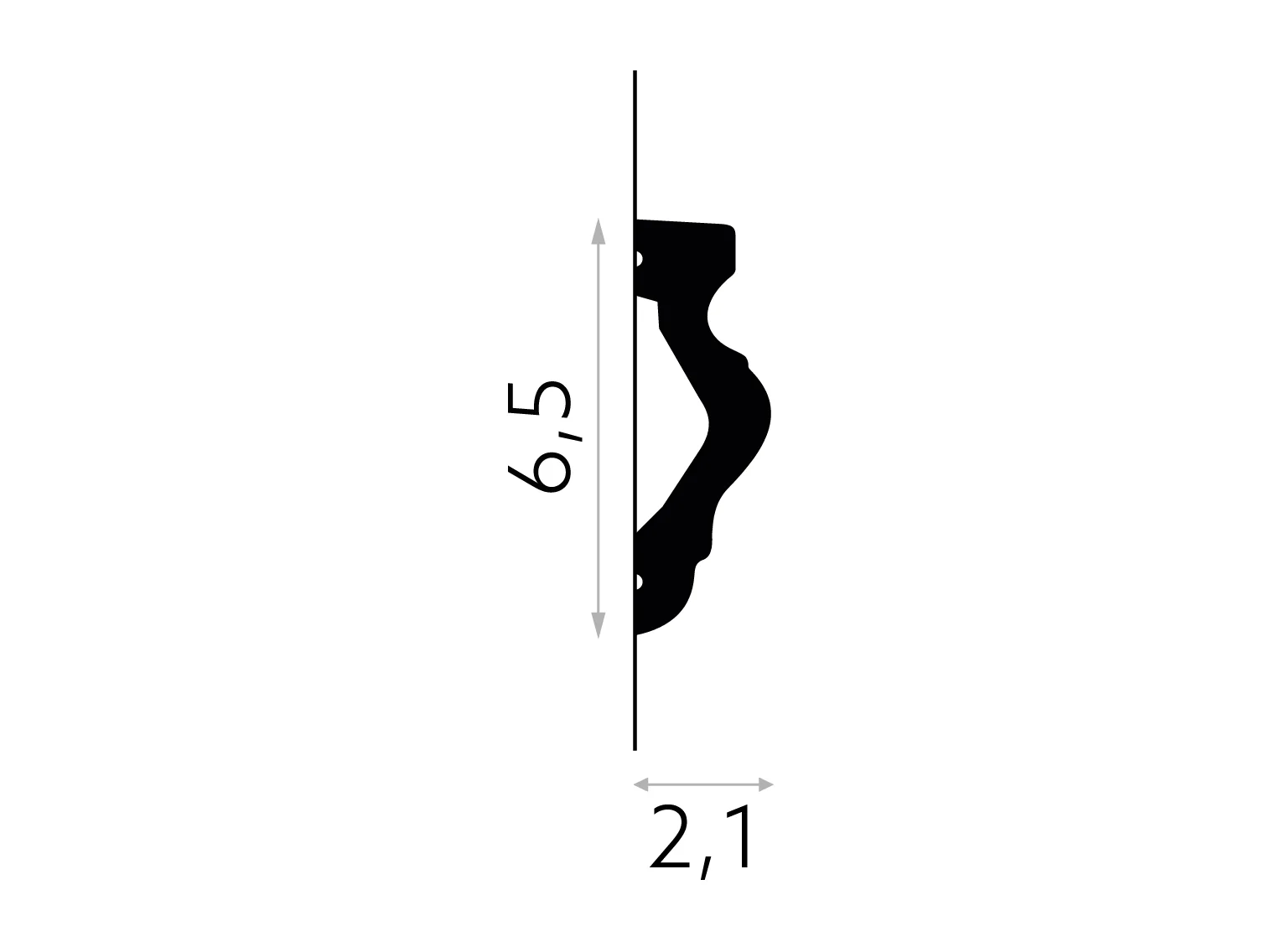 Wandlijst MD.308