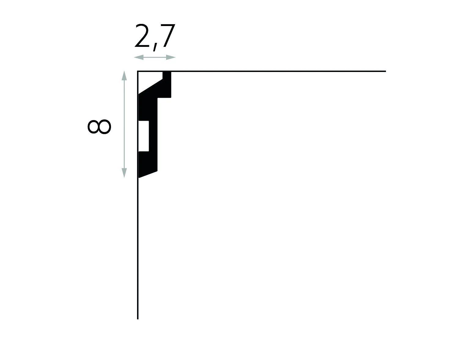 Plafondlijst MD.024